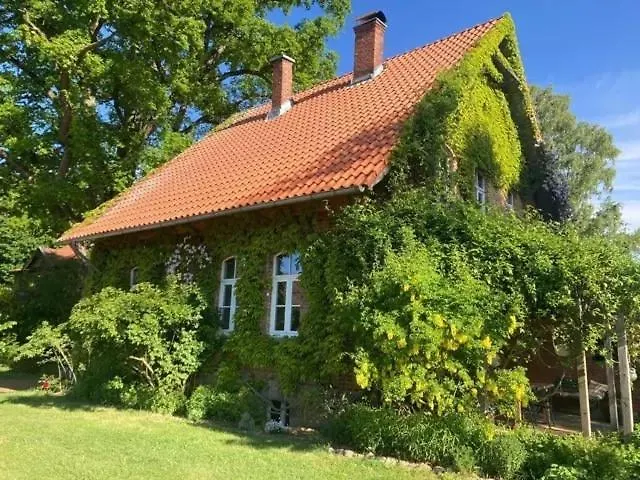 Charming House With Garden And Wood Stove Natendorf